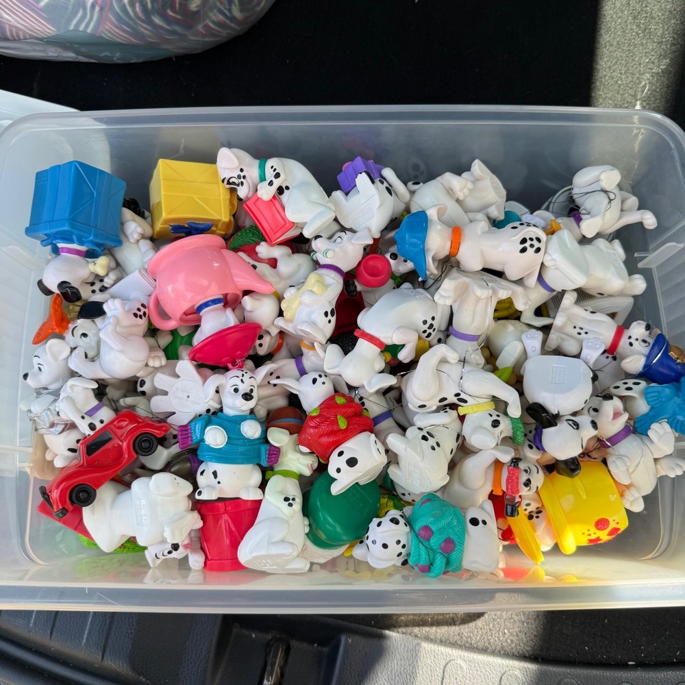 Vintage 1996 Disney 101 Dalmatians McDonalds Christmas Ornament Bulk Lot 90s